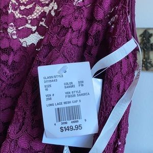 David’s bridal dress, size xl. Color sangri